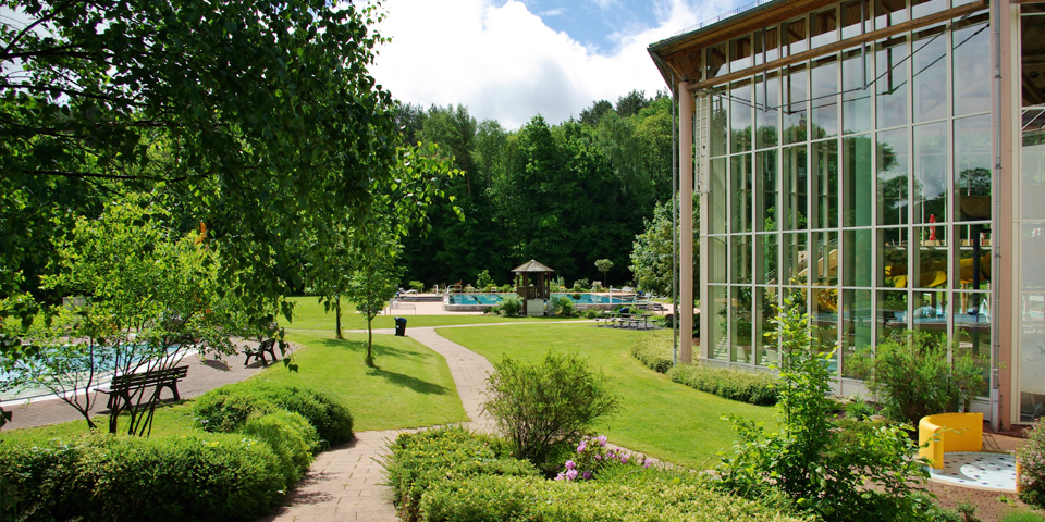 Strömungskanal im Badeparadies Dahn