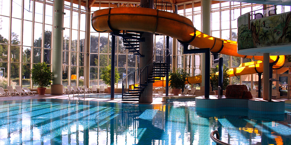 Sauna und Wellnessbereich